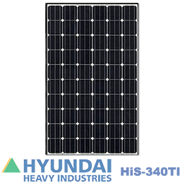 Hyundai HiS-S340TI 340 Watt PERL Solar Panel