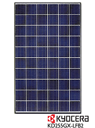Kyocera KD255GX-LFB2 Solar Panel
