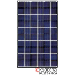 Kyocera KU270-6MCA 270 Watt Solar Panel - [DISCONTINUED]