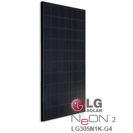 LG NeON 2 LG305N1K-G4 Black Solar Panel Wholesale Price