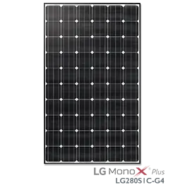 LG LG280S1C-G4 Mono-X Plus Solar Panel [DISCONTINUED]