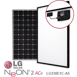 LG NeON 2 ACe LG330E1C-A5 330W AC Solar Panel - Low Price