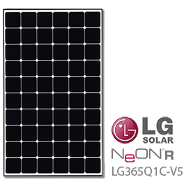 LG NeON R LG365Q1C-V5 365W Solar Panel - Low Price