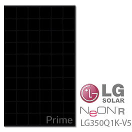 LG NeON R Prime LG350Q1K-V5 350W Solar Panel - Low Price