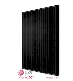 LG LG270S1K-B3 Solar Panel - Mono X Black