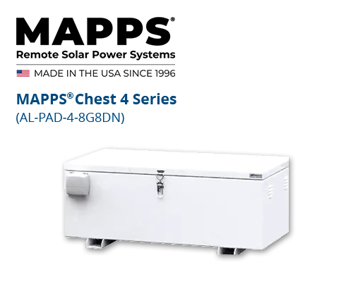 Pad-Mounted Outdoor Four Group 8D Battery Enclosure