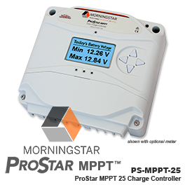 Morningstar ProStar PS-MPPT-25 Solar Charge Controller