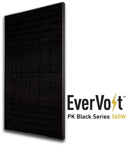 Panasonic EverVolt Black PK Series 360W Solar Panels - Low Wholesale Price