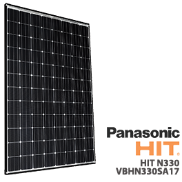 Panasonic HIT N330 VBHN330SA17 Solar Panel - Low Price