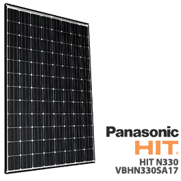 Panasonic HIT N330 VBHN330SA17 Solar Panel - Low Price