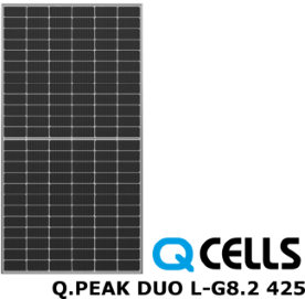 Q Cells Q.PEAK DUO L-G8.2 425W Solar Panel