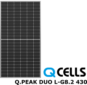 Q Cells Q.PEAK DUO L-G8.2 430W Solar Panel