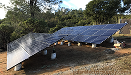 10.26 KW Ground Mounted REC SolarEdge System - Placerville