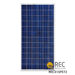 REC REC315PE72 Solar Panel - 315 Watt