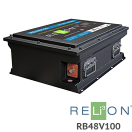RELiON RB48V100 100Ah 48V Lithium Battery - Low Wholesale Price