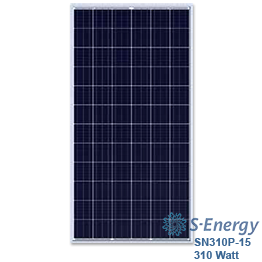 S-Energy SN305P-15 310 Watt 1500 Volt Solar Panel