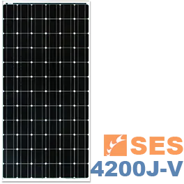 SES 4200J-V 200W 24V Class 1 Division 2 Solar Panel