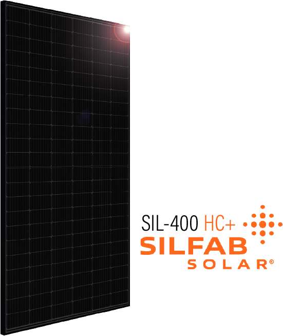 Silfab Solar SIL-400 HC+ 400W Solar Panels - Low Wholesale Price