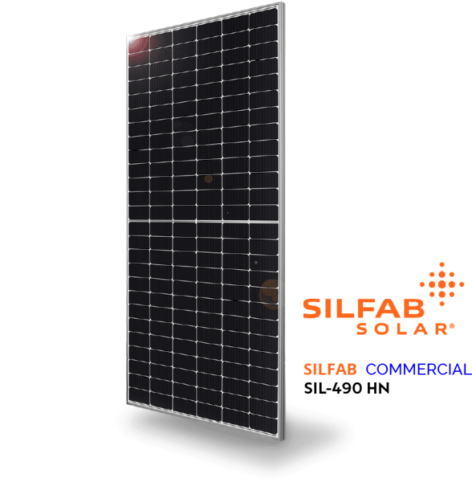 Silfab Solar SIL490HN 490W Solar Panels - Low Wholesale Price