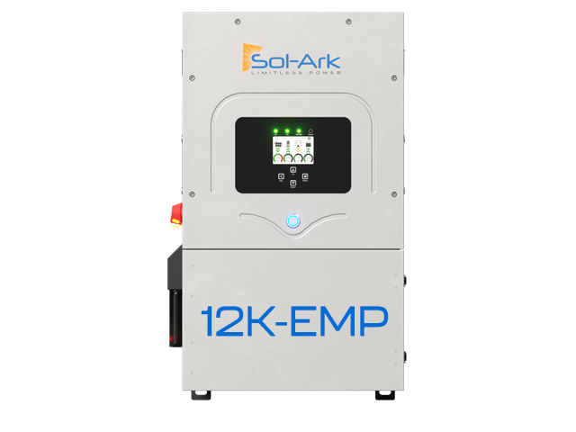Sol-Ark 12k-2p Hybrid Inverter w/ EMP & Lighting Hardening