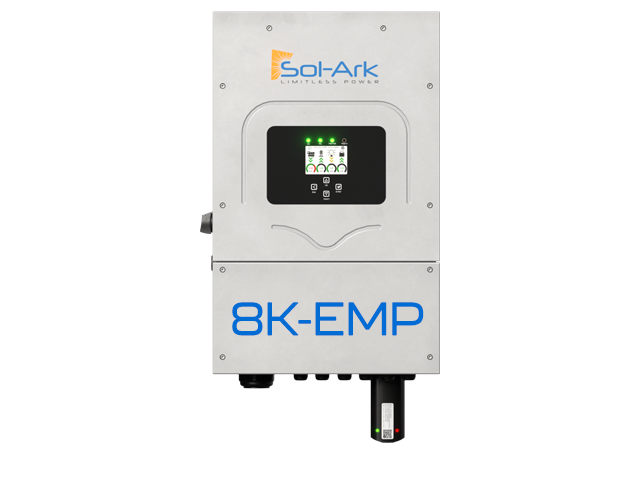 Sol-Ark 8k-2p Hybrid Inverter w/ EMP & Lighting Hardening