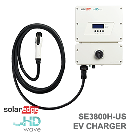 SolarEdge HD Wave SE3800H-US Inverter w/ EV Charger