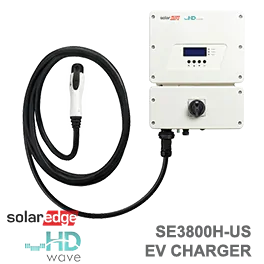SolarEdge HD Wave SE3800H-US Inverter w/ EV Charger