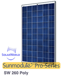 SolarWorld Sunmodule Pro SW 260 Poly Solar Panel Wholesale Price