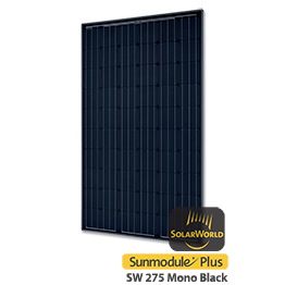 SolarWorld Sunmodule Plus SW 275 Mono Black 275 Watt Solar Panel