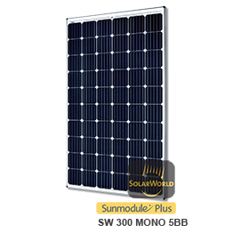 SolarWorld SW 300 Mono 5BB Solar Panel - (DISCONTINUED)