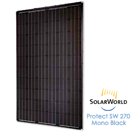 SolarWorld Sunmodule Protect SW 270 Mono Black Solar Panel