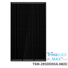 Trina AllMax M Plus TSM-295DD05A.05(II) 295W Deep Black Solar Panel