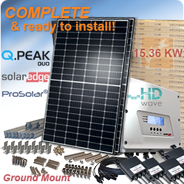 Wholesale 15.36 KW Q.PEAK DUO G5 320 Ground Mount Solar System