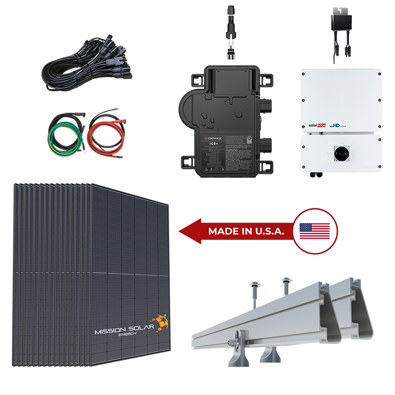 11.18 KW Mission MSE430SX9Z 430W Solar System | Solar Electric Supply