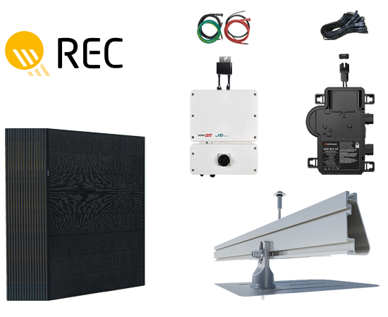8.10 KW REC450AA Pure RX Solar System Kit | Residential