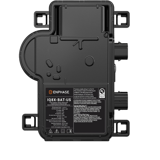 Enphase® IQ8X-BAT™ Microinverters: Smart Grid-Ready & Efficient