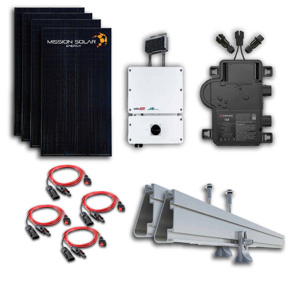 17.2 KW Mission Solar MSE430SX9Z Ground Mounted Solar Systems