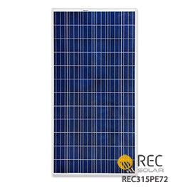 REC REC315PE72 Solar Panel - 315 Watt - Low Wholesale Price