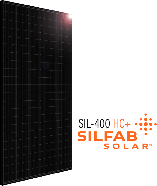 Silfab Solar SIL-400 HC+ 400W Solar Panel | Solar Electric Supply