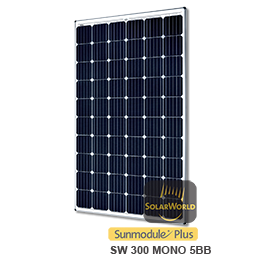 SolarWorld SW 300 Mono 5BB Solar Panel - Wholesale Price