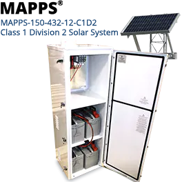 150 Watt 12 Volt 432Ahr C1D2 Solar System