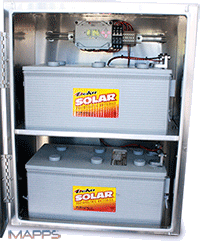 Deka 8G4D Solar Gel Battery System Enclosure