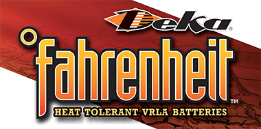 Deka Fahrenheit Heat Tolerant VRLA battery specifications