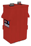 Rolls Big Red Battery Vertical Image