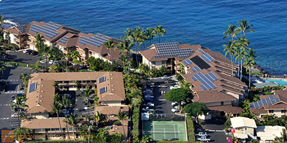 condominium solar system in Kailua-Kona