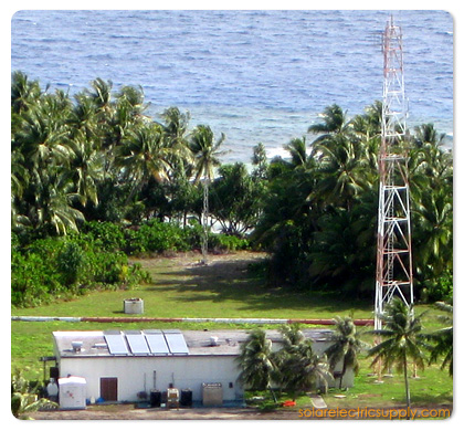 Solar Microgrid on island