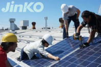 Jinko solar contractor installation