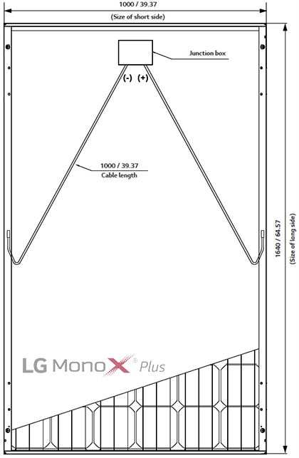 LG LG285S1C-G4 dimensions