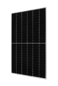 Q.PEAK DUO XL-G10.3 silver frame with split solar panel cells