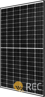 REC N-Peak REC330NP BOW solar panel
